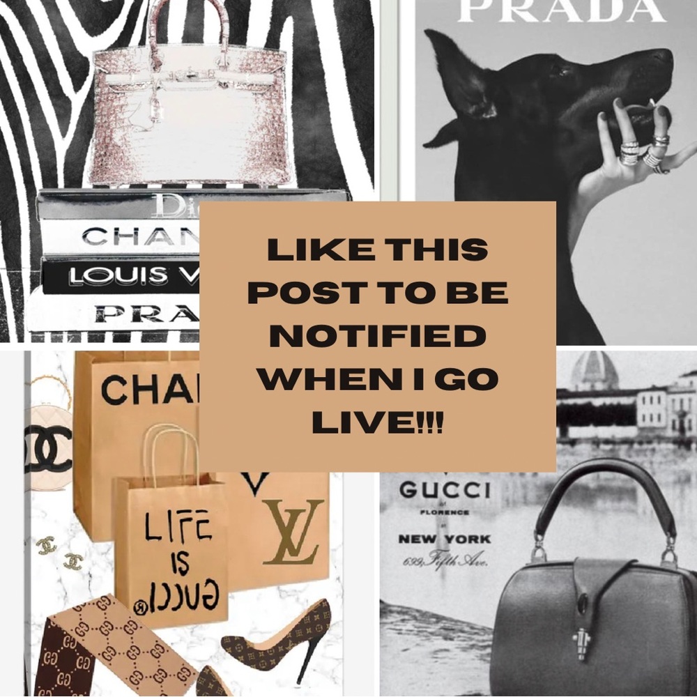 Live Show! Like to be notified! Bag,wallets, jewelry